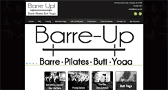 Desktop Screenshot of barre-up.com